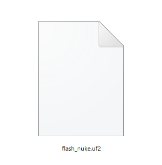 図1-2.ダウンロードされたUF2ファイル（flash_nuke.uf2）