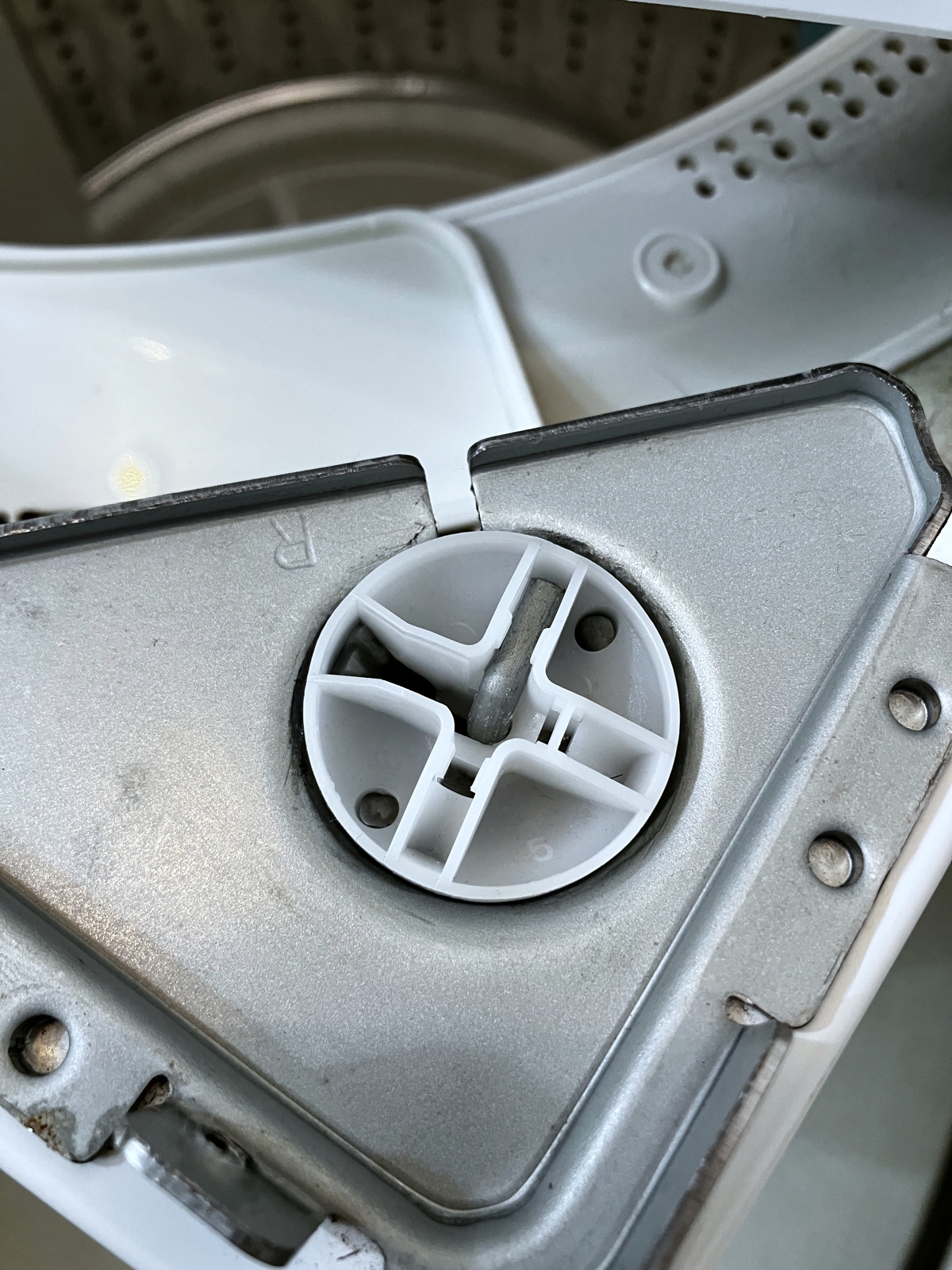 図1-6.吊り棒のスライダー部