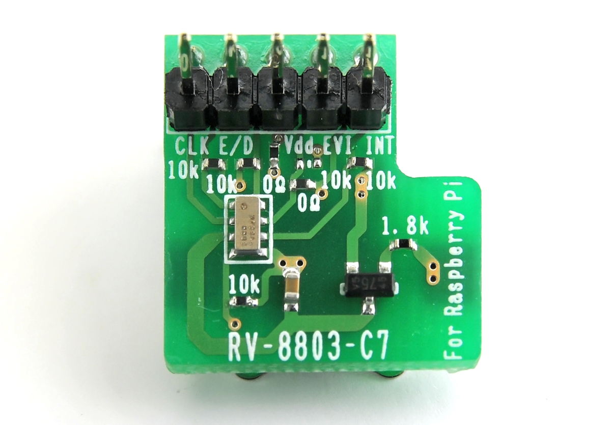 図3-11-1-1.RV-8803-C7（マイクロクリスタル社）評価ボード