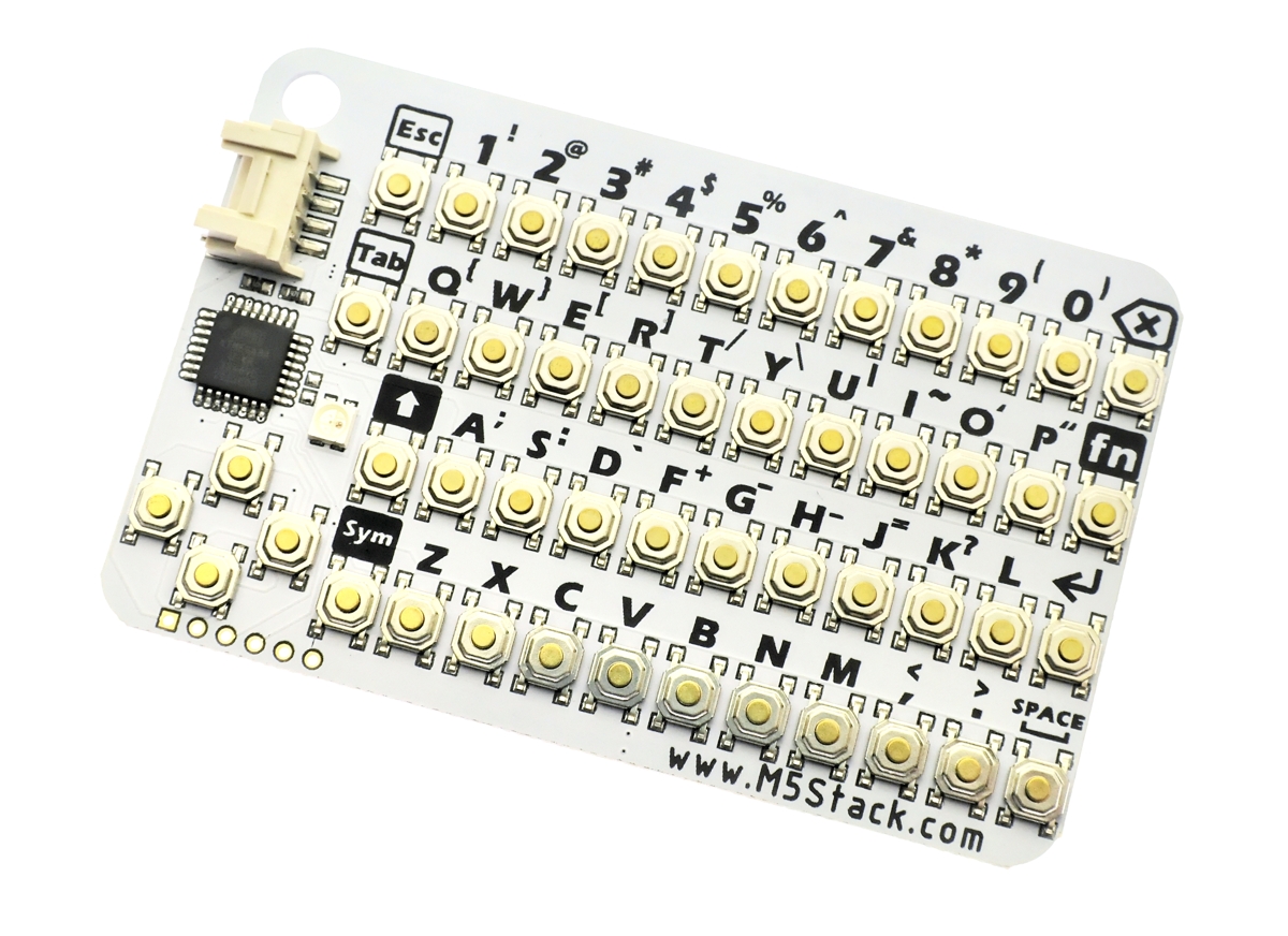 図1-1.CardKB Mini Keyboard Programmable Unit V1.1（CardKB Unit V1.1）