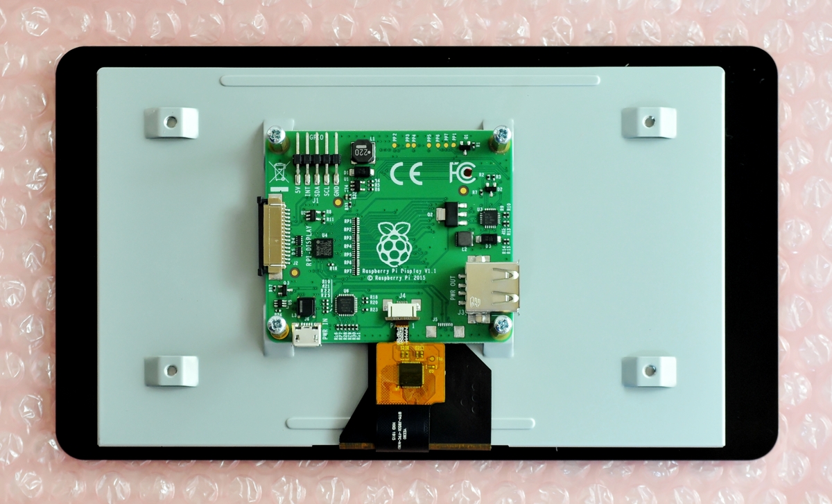 raspberry pi 2 model B+ 7インチタッチパネルディスプレイ - PCパーツ