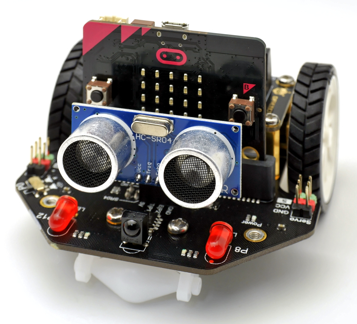 図1-1.STEM教育用のプログラミングロボット「micro:Maqueen V4.0」