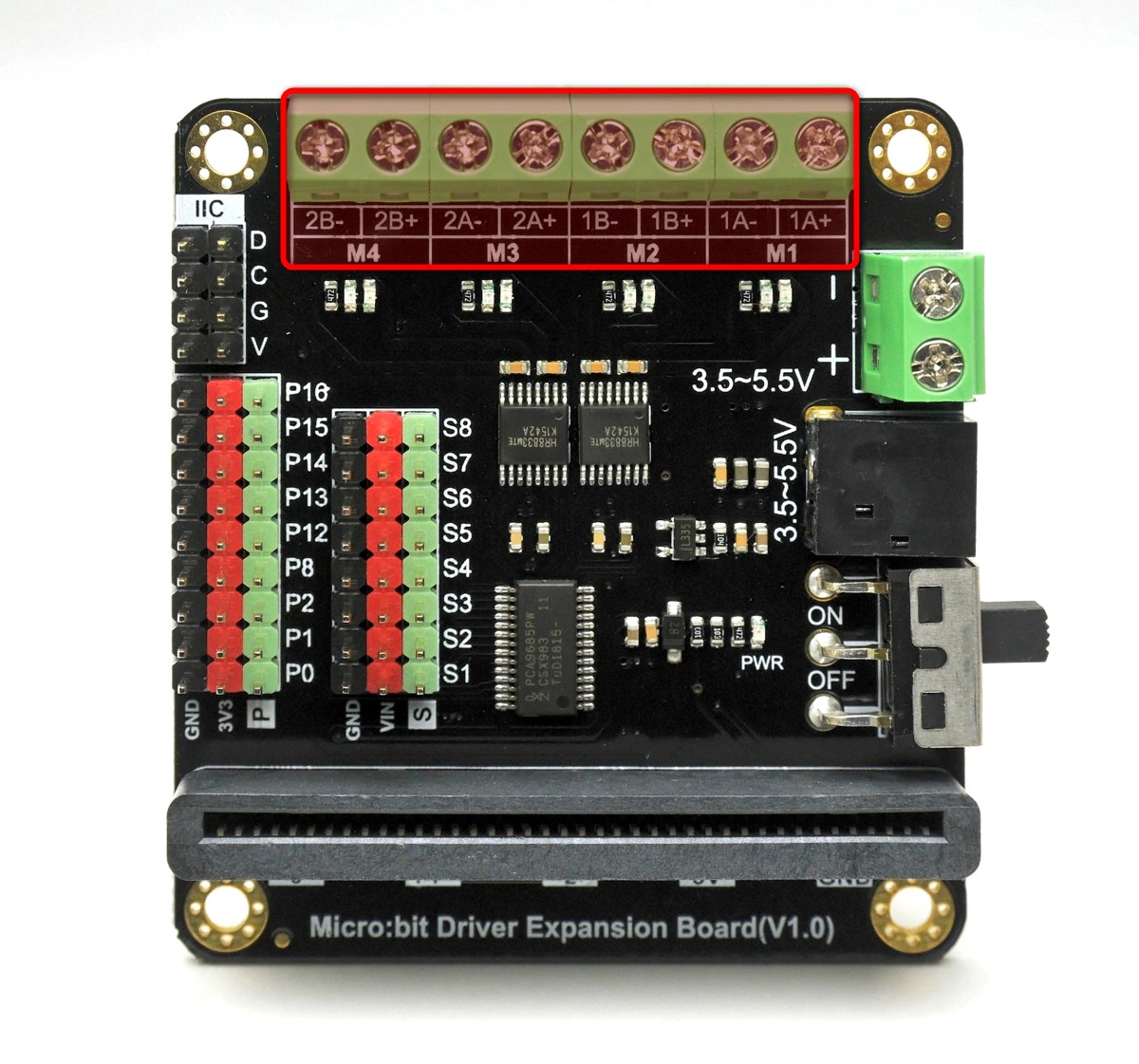 図9-3-11.Micro:bit Driver Expansion Board（DFROBOT）